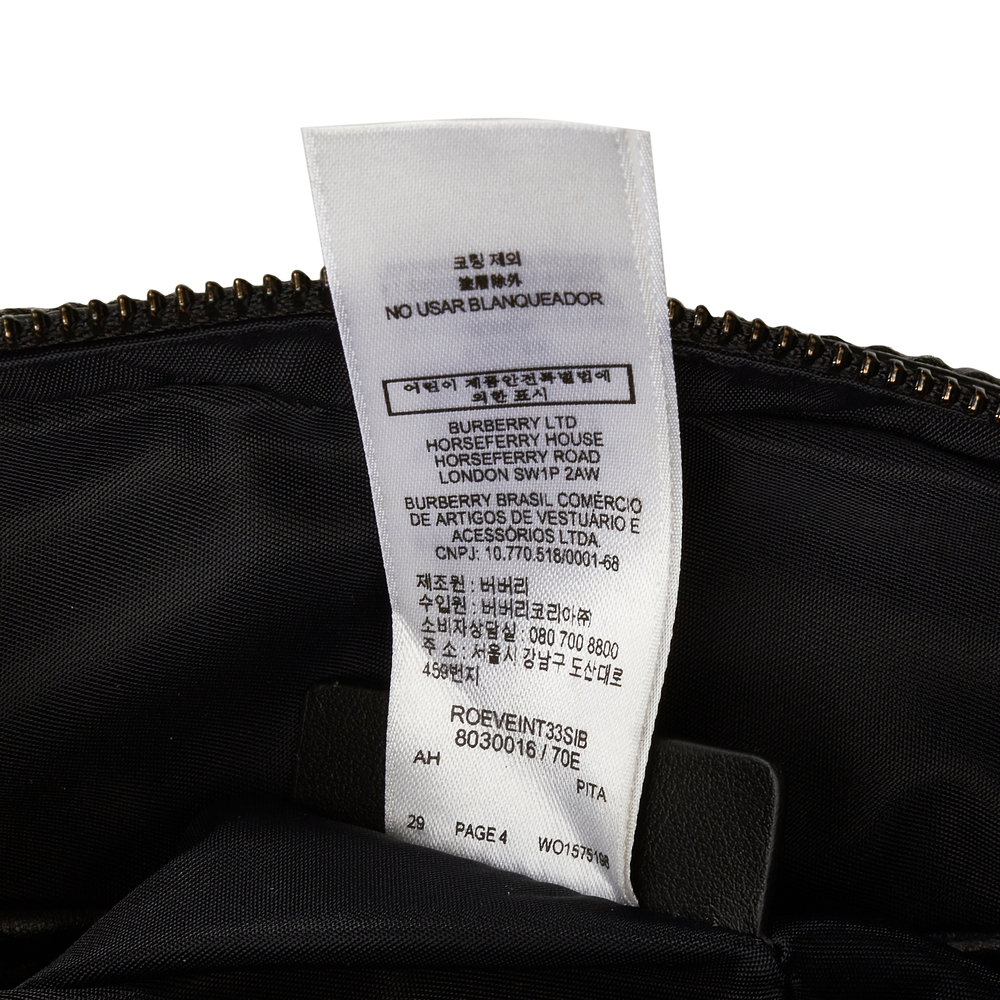 Pre-Loved Burberry Thornton Stripe Crossbody - Picture 9 of 11